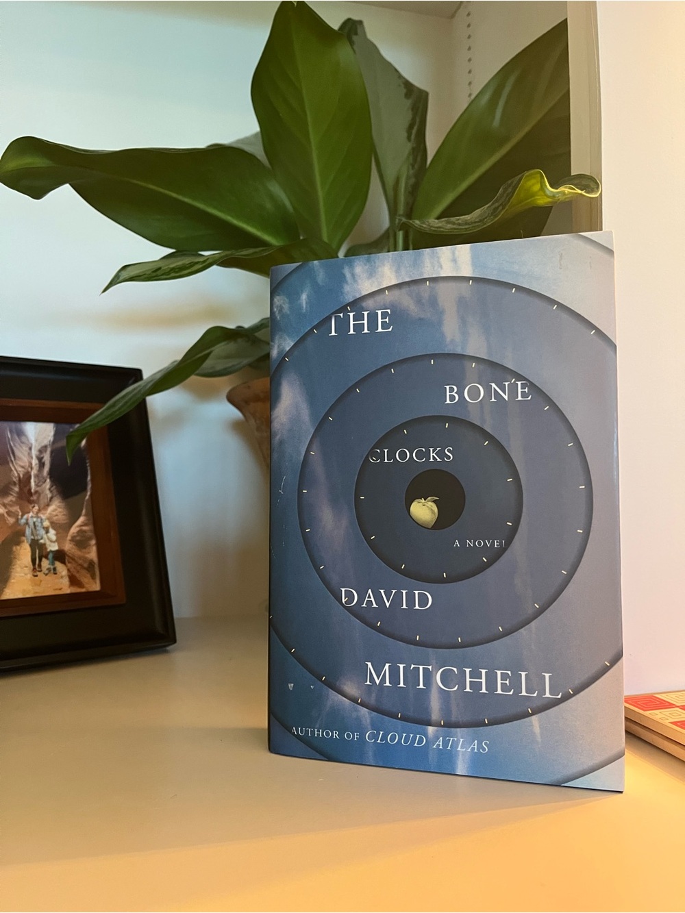 The Bone Clocks Hardcover Book - Blue